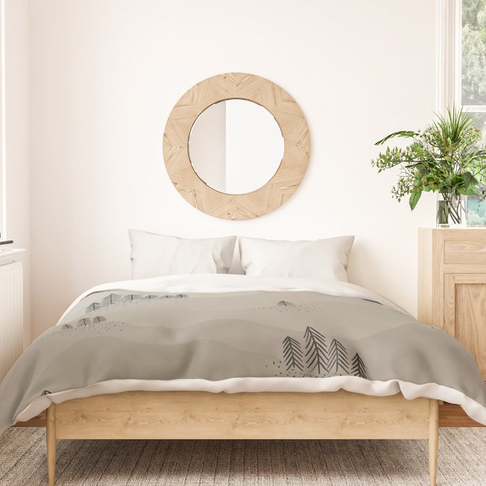 Fall Hills Duvet Cover Gallery Image 3