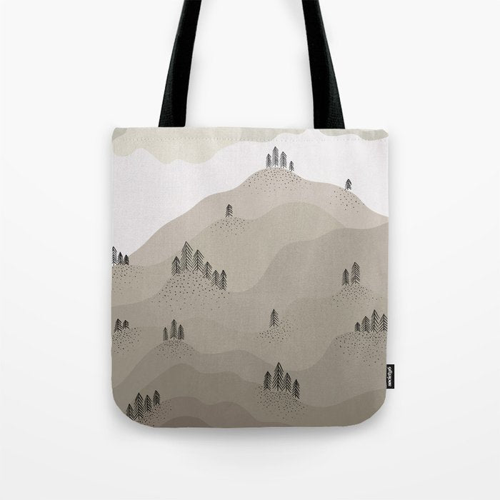 Fall Hills Tote Bag Gallery Image 1