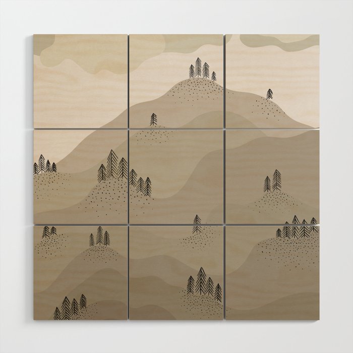 Fall Hills Wood Wall Art Gallery Image 1