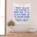 This Is My Second Rodeo Wall Tapestry Gallery Image 2