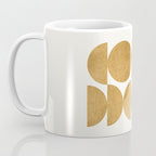 Gold Retro Scandinavian - Mid Century Modern Coffee Mug Gallery Image 3