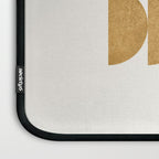 Gold Retro Scandinavian - Mid Century Modern Laptop Sleeve Gallery Image 3