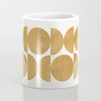 Gold Retro Scandinavian - Mid Century Modern Coffee Mug Gallery Image 4