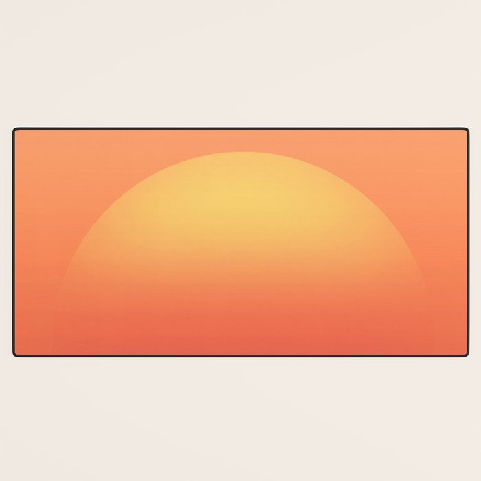Ocean sunrise Desk Mat Gallery Image 3