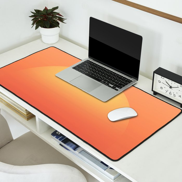 Ocean sunrise Desk Mat Gallery Image 2