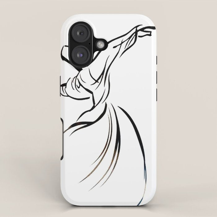 Sufi Meditation Whirling Dervish iPhone Case Gallery Image 1