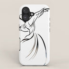 Sufi Meditation Whirling Dervish iPhone Case Gallery Image 1
