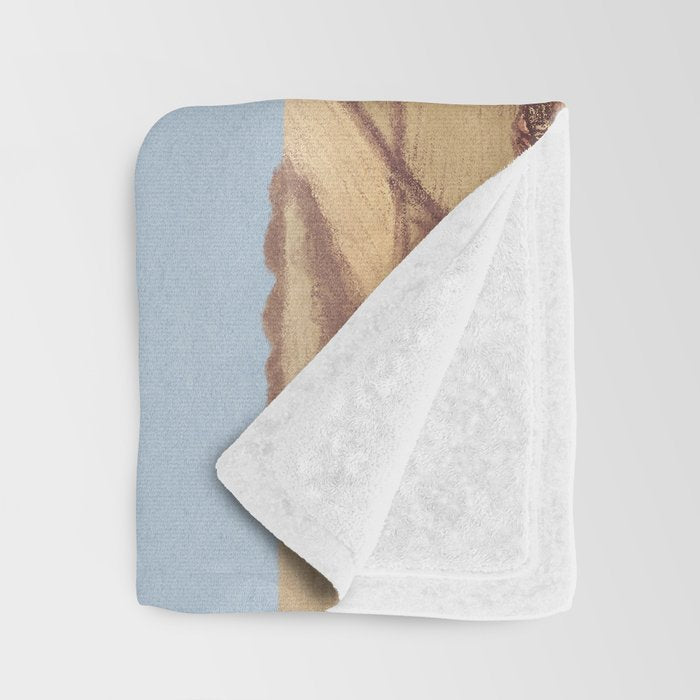Flight of the Elephants - blue option Throw Blanket Gallery Image 3