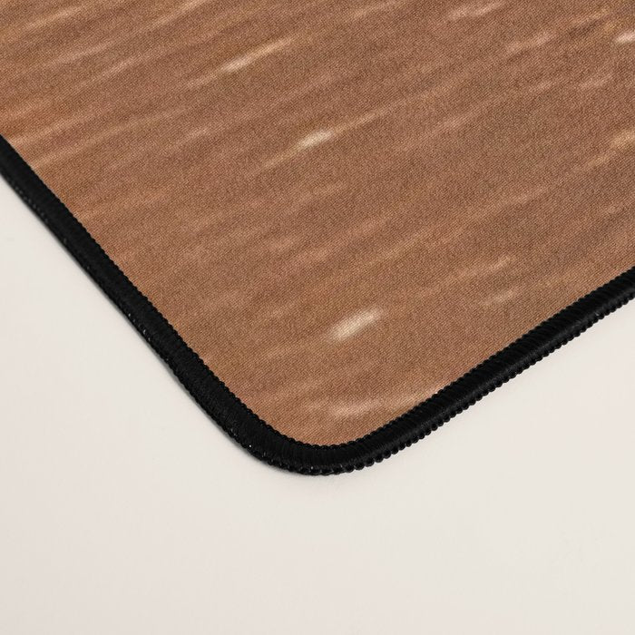 Japandi Art Copper and Black Rust Desk Mat Gallery Image 4