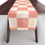 CHECKER - 001 - Guava Table Runner Gallery Image 1