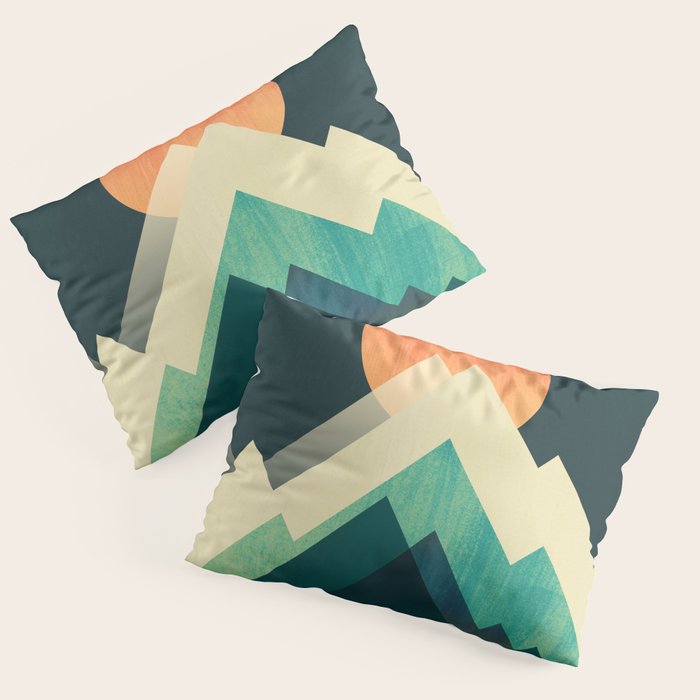 Ablaze on cold mountain Pillow Sham Gallery Image 3