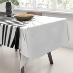 Palm Leaves Black & White Vibes #3 #tropical #decor #art #society6 Tablecloth Gallery Image 3