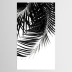 Palm Leaves Black & White Vibes #3 #tropical #decor #art #society6 Tablecloth Gallery Image 2