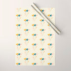 Flowers yay Wrapping Paper Gallery Image 1