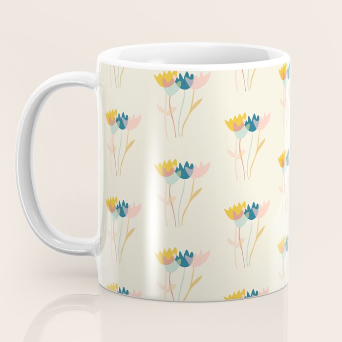 Flowers yay Coffee Mug Gallery Image 3