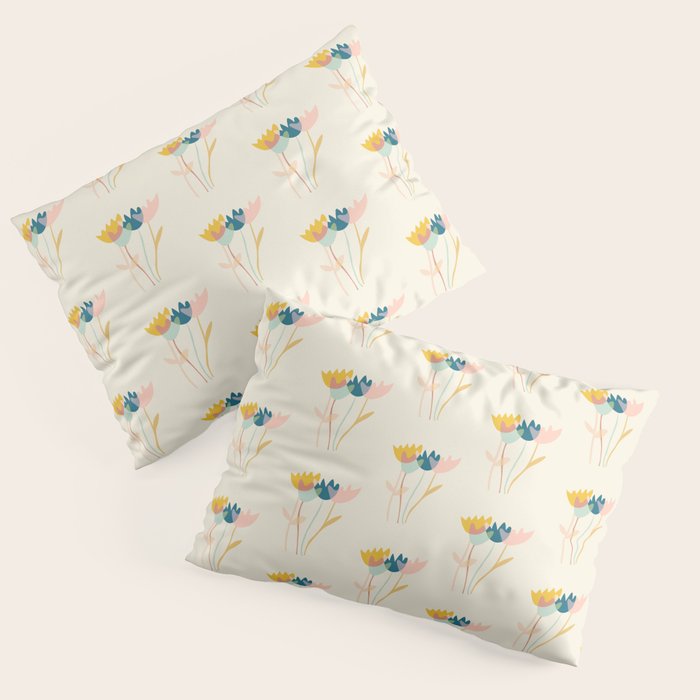 Flowers yay Pillow Sham Gallery Image 3
