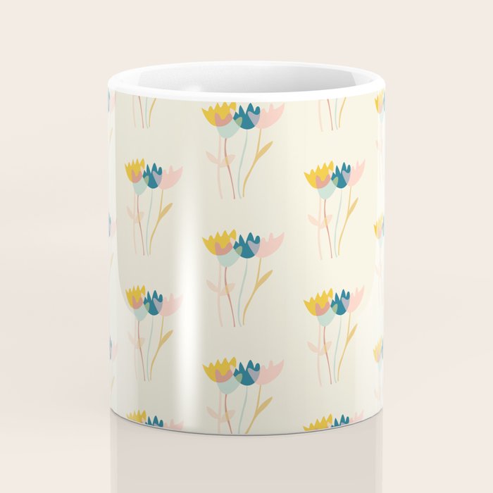 Flowers yay Coffee Mug Gallery Image 4