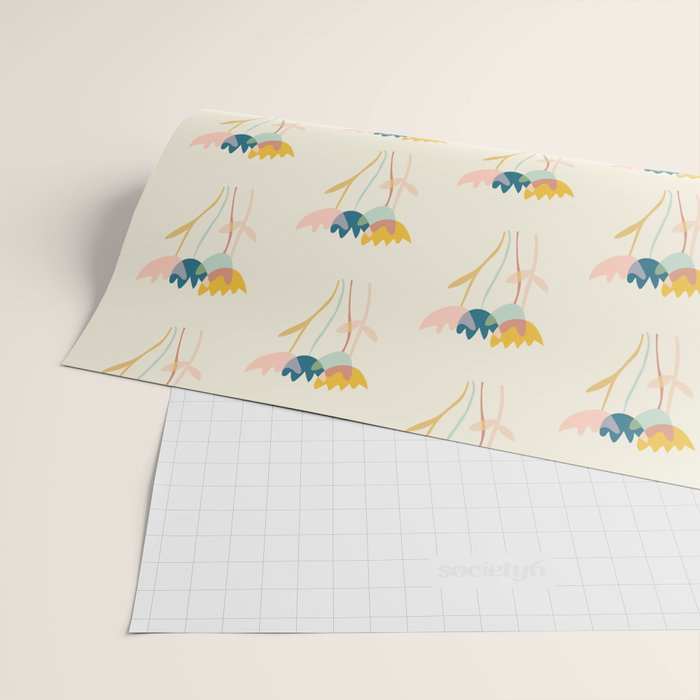 Flowers yay Wrapping Paper Gallery Image 2