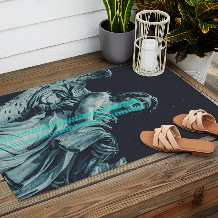 Angel Came Outdoor Rug Gallery Image 2
