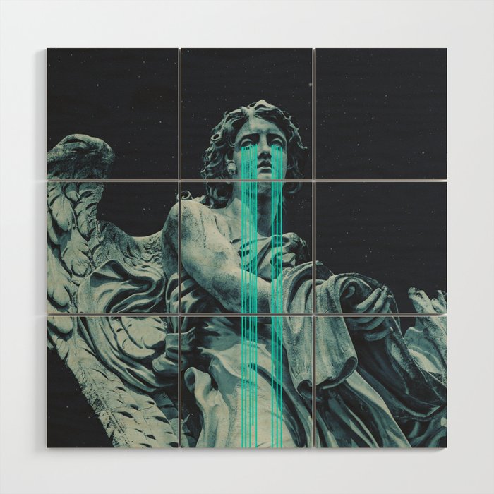 Angel Came Wood Wall Art Gallery Image 1