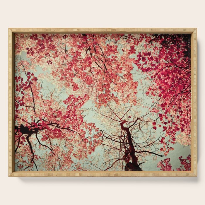 Autumn Inkblot Serving Tray Gallery Image 1