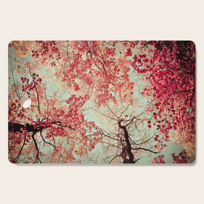Autumn Inkblot Cutting Board Gallery Image 1