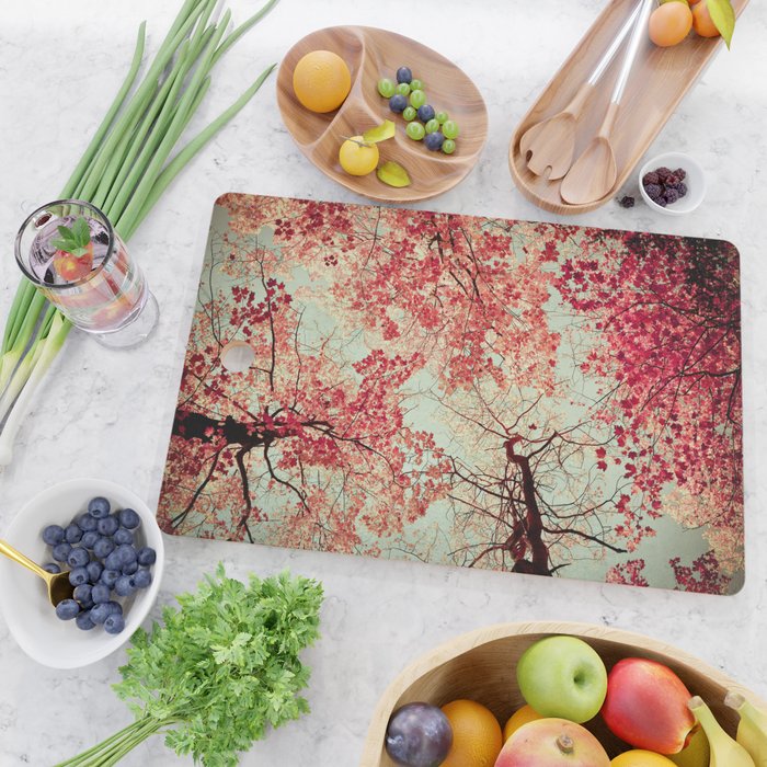 Autumn Inkblot Cutting Board Gallery Image 2