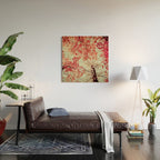 Autumn Inkblot Wood Wall Art Gallery Image 2