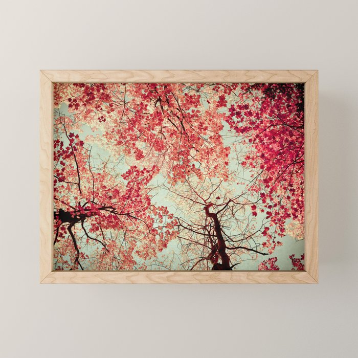 Autumn Inkblot Mini Art Print Gallery Image 1