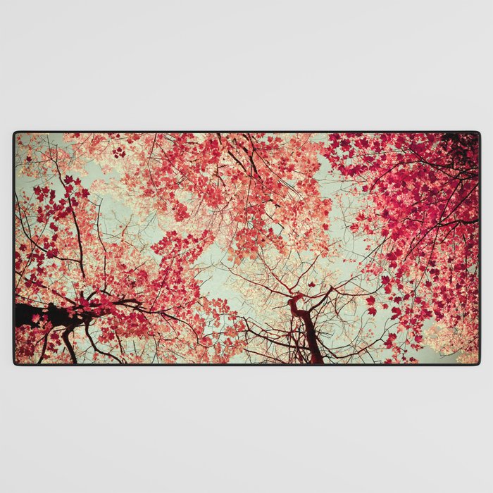 Autumn Inkblot Desk Mat Gallery Image 3