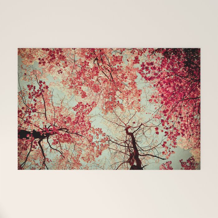 Autumn Inkblot Welcome Mat Gallery Image 1
