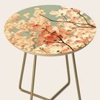Pink Flowers on a Spring Day Side Table Gallery Image 2
