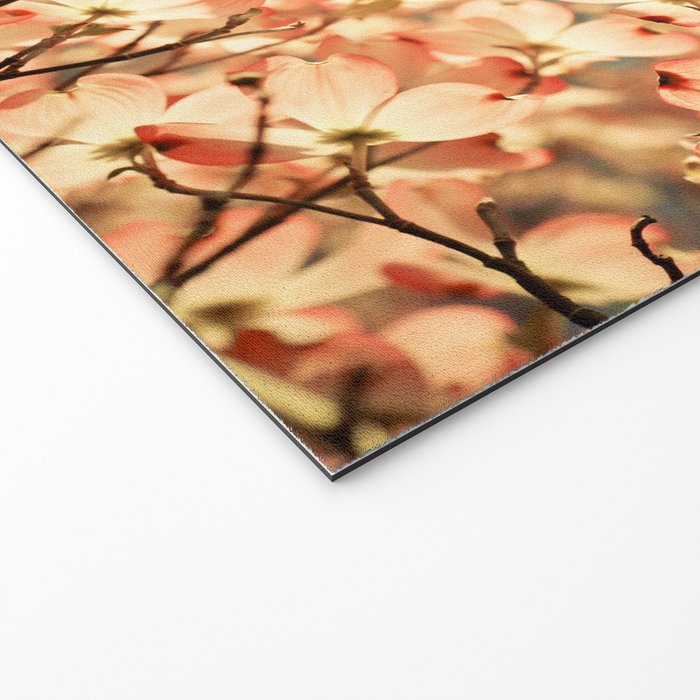 Pink Flowers on a Spring Day Welcome Mat Gallery Image 2