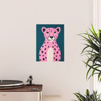 The Stare: Night Race Pink Cheetah Edition Poster Gallery Image 2
