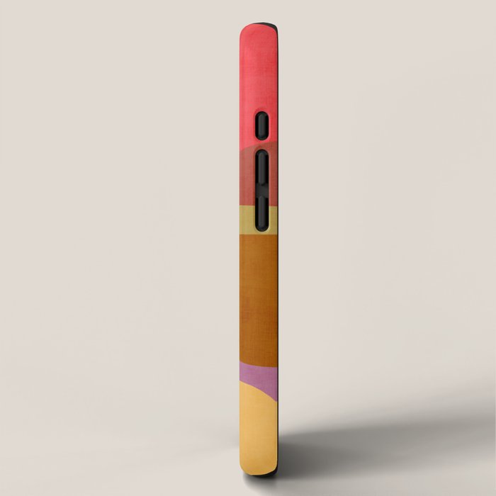 Colorful Modern Abstract Vibrant Colors iPhone Case Gallery Image 2