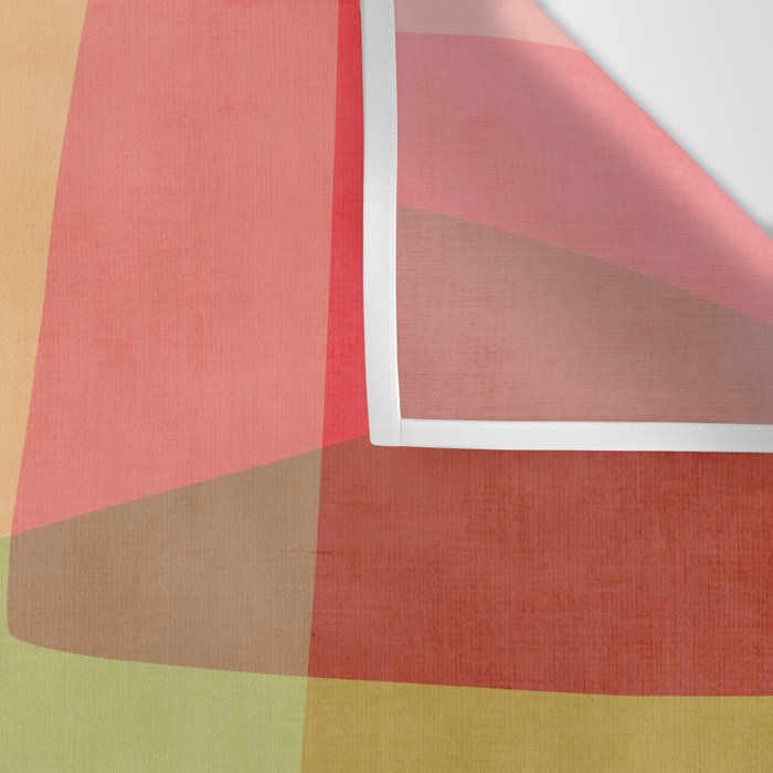 Colorful Modern Abstract Vibrant Colors Wall Tapestry Gallery Image 3
