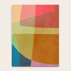 Colorful Modern Abstract Vibrant Colors Notebook Gallery Image 4