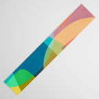 Colorful Modern Abstract Vibrant Colors Table Runner Gallery Image 3