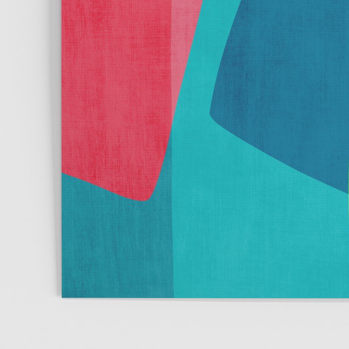 Colorful Modern Abstract Vibrant Colors Poster Gallery Image 3
