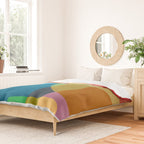 Colorful Modern Abstract Vibrant Colors Duvet Cover Gallery Image 2