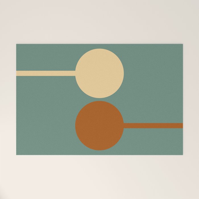 Mid Century 32A Welcome Mat Gallery Image 1