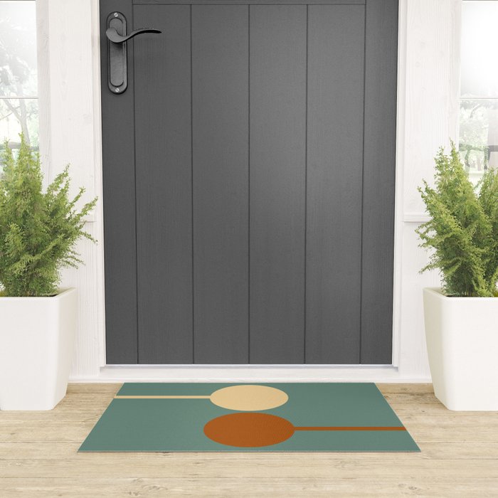 Mid Century 32A Welcome Mat Gallery Image 3