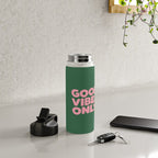 Good Vibes Only Water Bottle Gallery Image 4