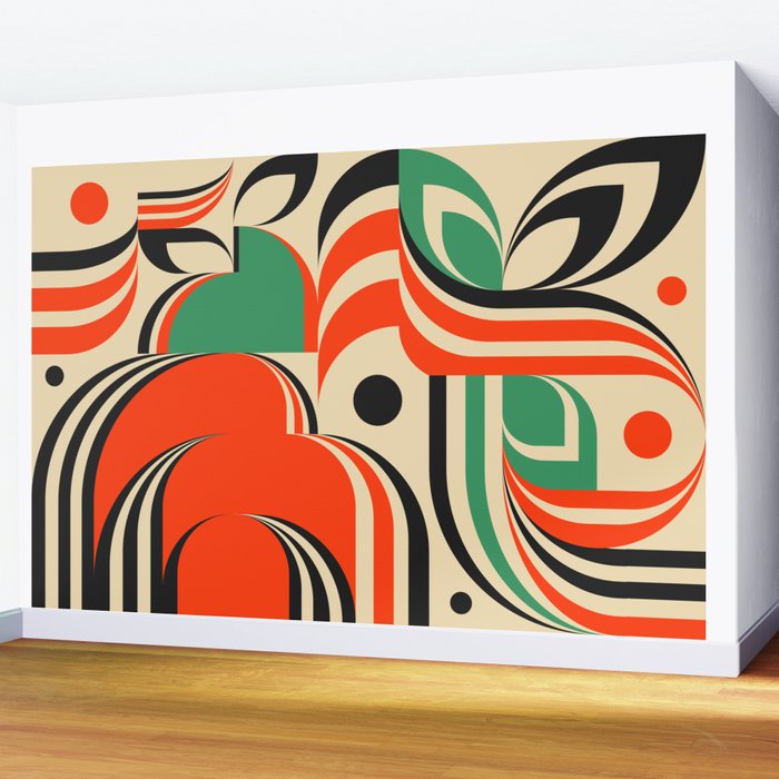 Fish and others Wall Mural Gallery Image 2