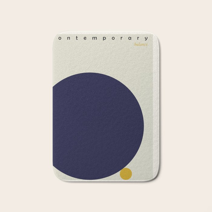 expectant iteration contemporary balance Bath Mat Gallery Image 1