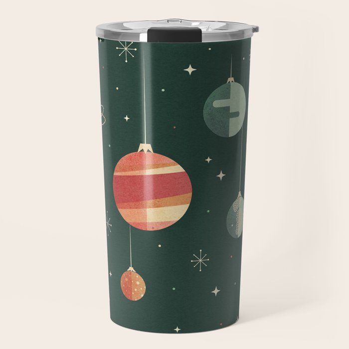 Joy to the Universe (on Green) Travel Mug Gallery Image 1