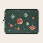 Joy to the Universe (on Green) Laptop Sleeve Gallery Image 1