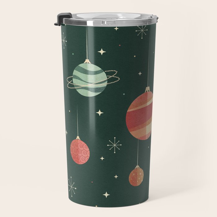 Joy to the Universe (on Green) Travel Mug Gallery Image 3