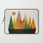 Abstract Mountains Laptop Sleeve Gallery Image 1