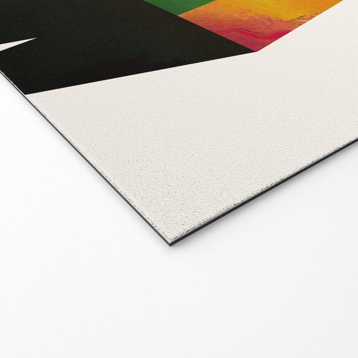 Abstract Mountains Welcome Mat Gallery Image 2